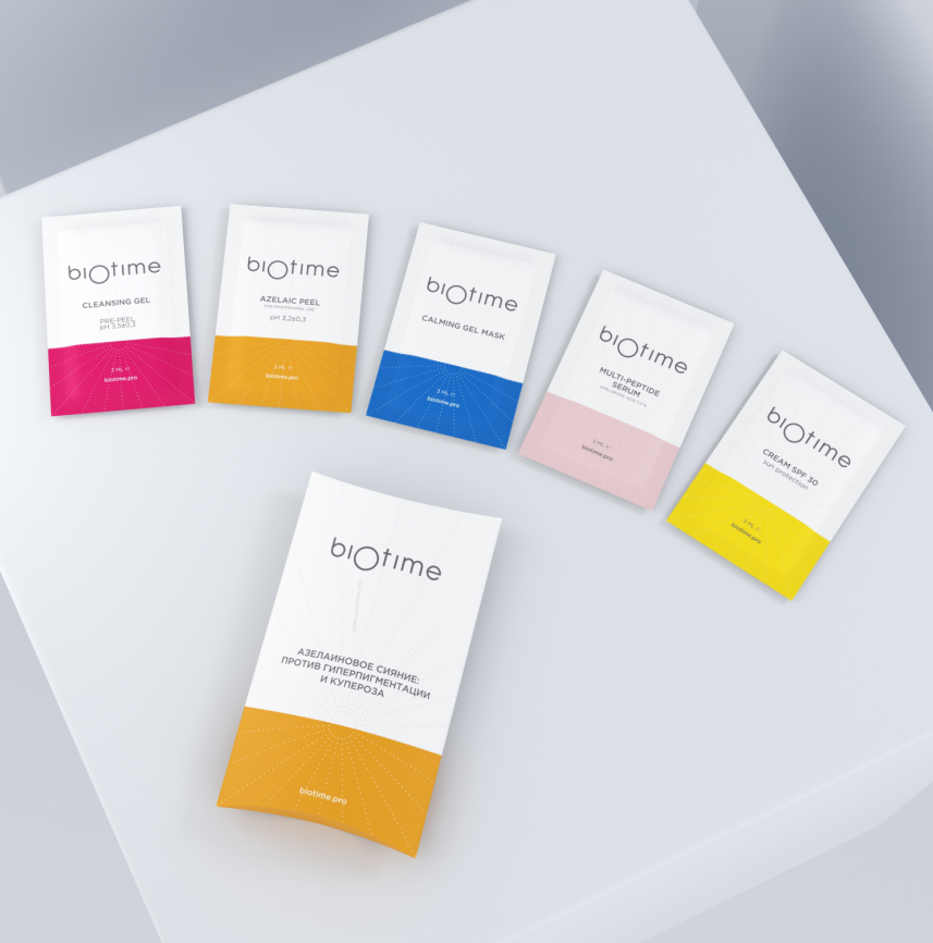 Сет «Азелаиновое сияние: против гиперпигментации и купероза» фото 1