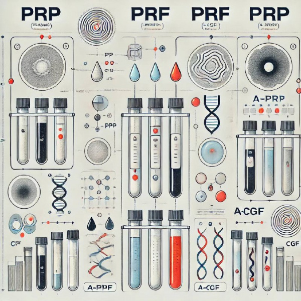 PRP, PPP, PRF, A-PRP и CGF - в чём отличия?